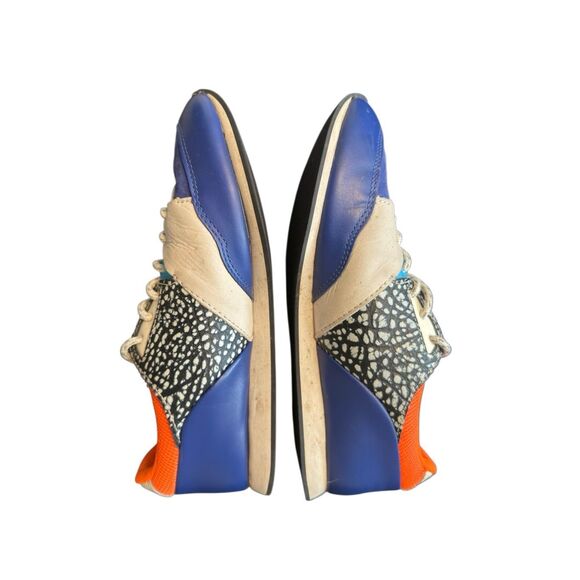 Puma X Alexander McQueen MCQ Jogger Shoe Running Trainer Blue Orange Women’s Siz - Picture 5 of 7